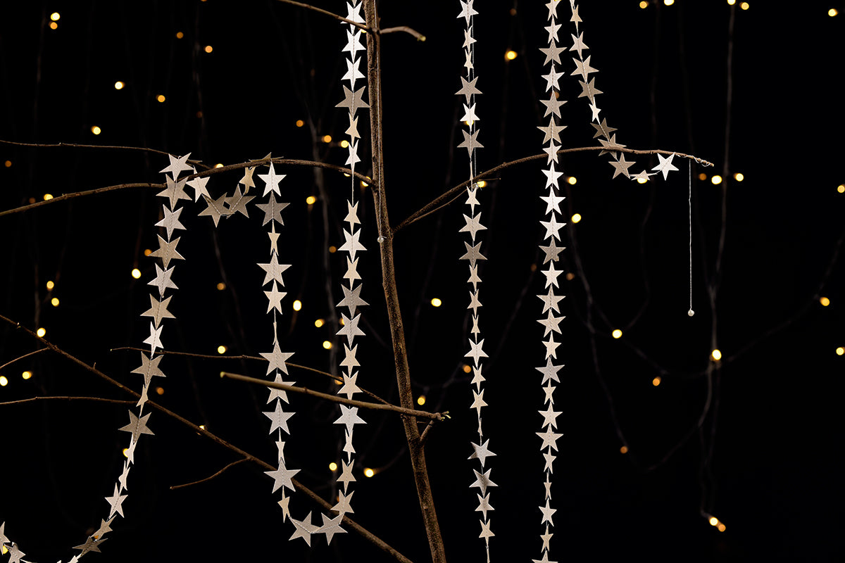 Stars Paper Garland Decoration Set of 2 Online