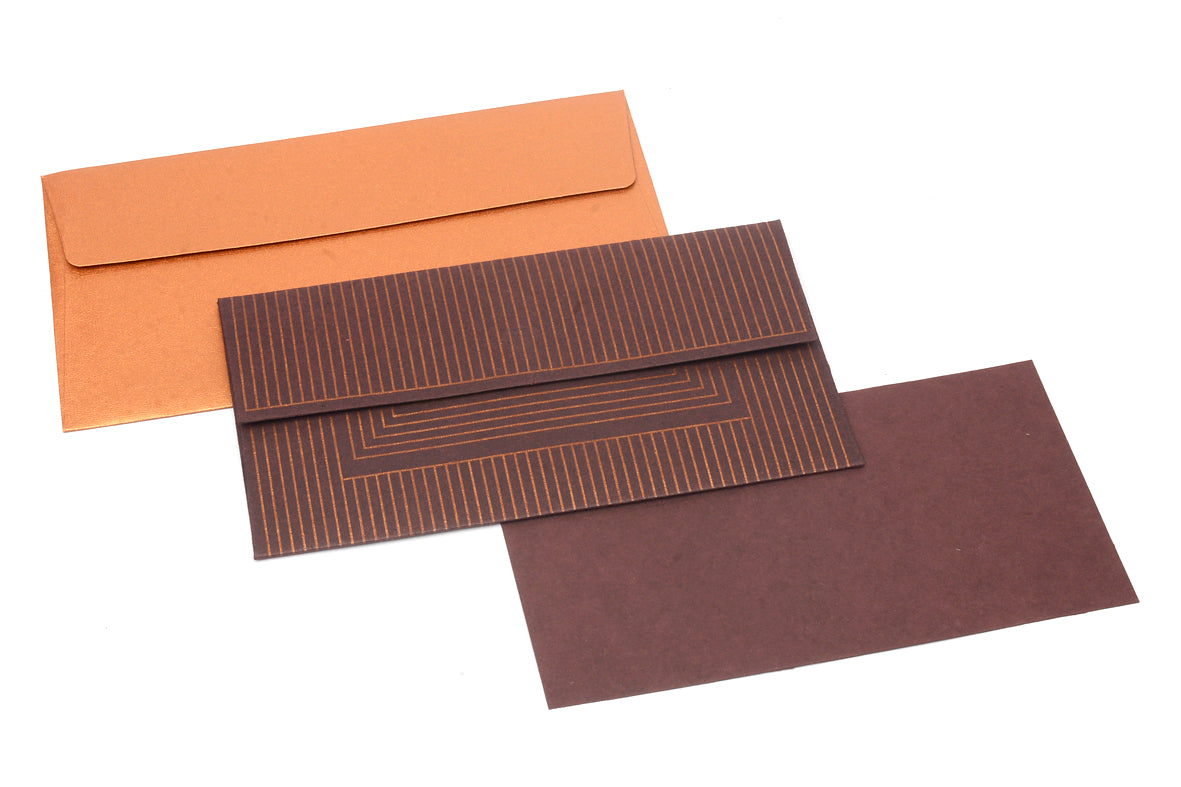 Art Deco Stripes Handmade Paper Money Gift Envelope with Card Online