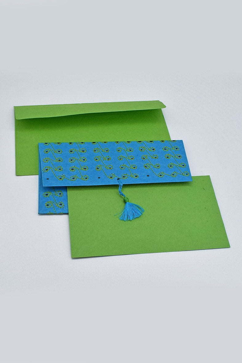  Gift Envelopes with Jari Embroidered Daphne Paper Coverin