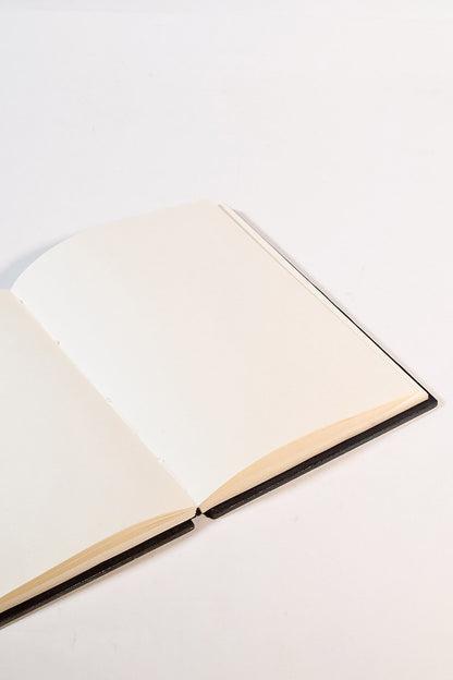 Notebook Vignetted Wood with Coin Emblem
