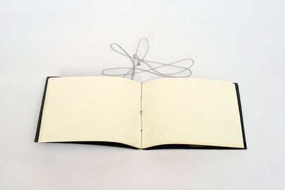 Mica Paper Bahi Embroidery Scrapbook, 8x10, Blank Pages