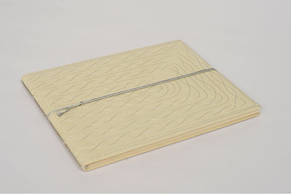 Mica Paper Bahi Embroidery Scrapbook, 8x10, Blank Pages