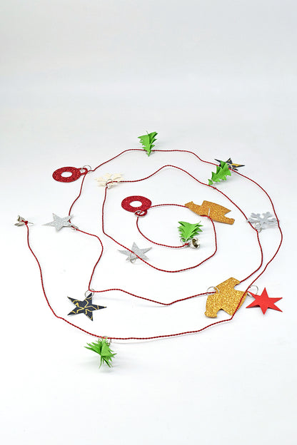 Christmas Objects Paper String, Set of 2