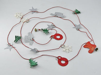 Christmas Objects Paper String, Set of 2