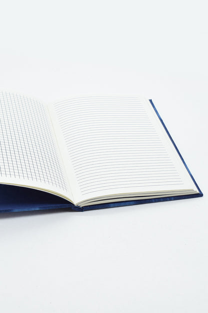 Shibori Fan pattern Full bound book, A5, Assorted ruling pages