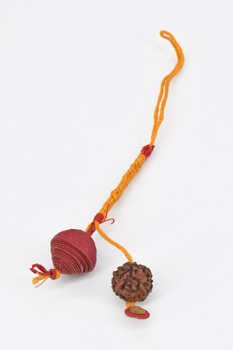 Braided Rudraksh Rakhi