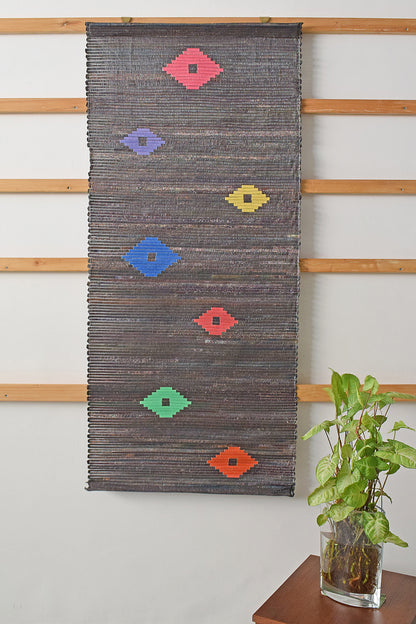 Canvas Diamonds on Achada Strips Wall Art Hanging Online
