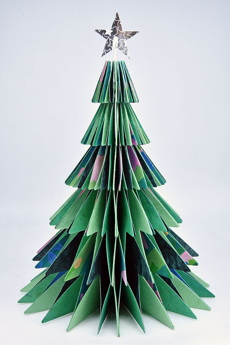 Honeycomb Handmade Paper Artificial Christmas Tree Online