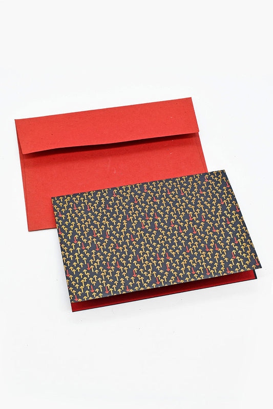 Arrow Print Gift Card with Envelope 6x4, 2 Set of 6
