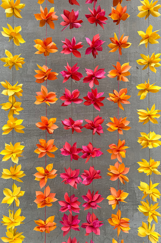 Gajra Flower Strings, Set of 2