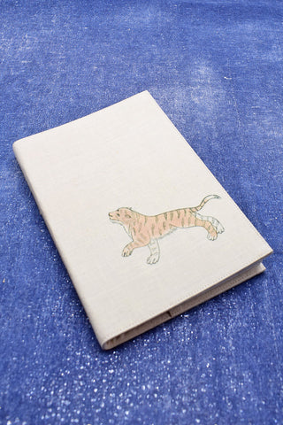 Quissa Kahani Blank Book in Painted Slip Cover with extra Ruled Writing Paper Notebook