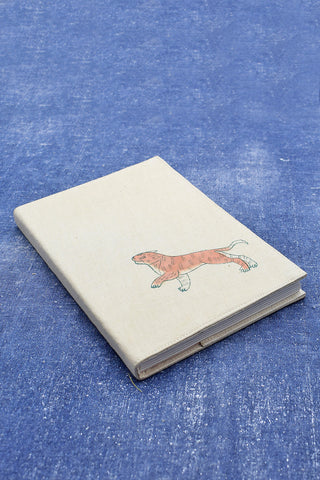 Quissa Kahani Blank Book in Painted Slip Cover with extra Ruled Writing Paper Notebook