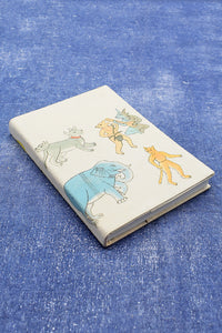Quissa Kahani Blank Book in Painted Slip Cover with extra Ruled Writing Paper Notebook