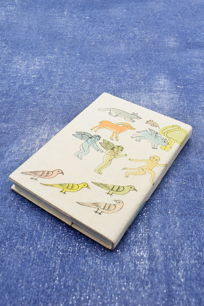 Quissa Kahani Blank Book in Painted Slip Cover with extra Ruled Writing Paper Notebook