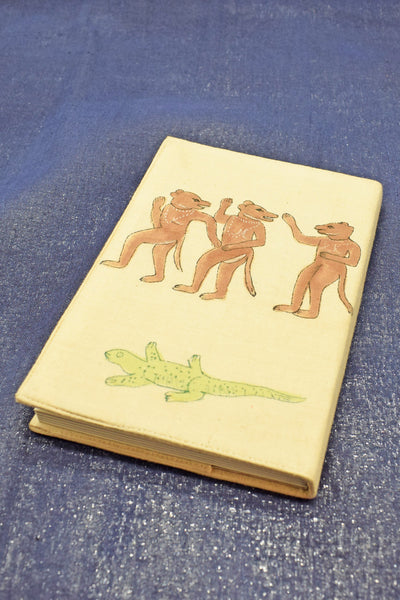 Quissa Kahani Blank Book in Painted Slip Cover with extra Ruled Writing Paper Notebook