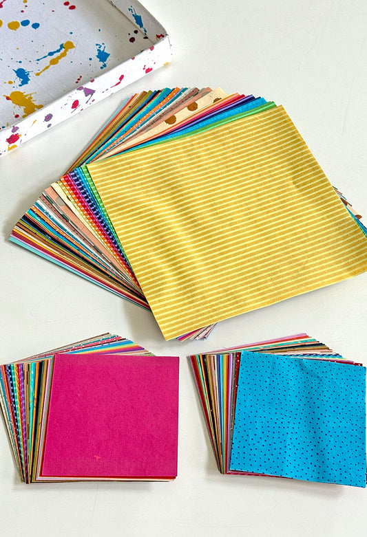 A6 A4 A5 Unicolour Pack Assorted Tonal Handmade Paper Online