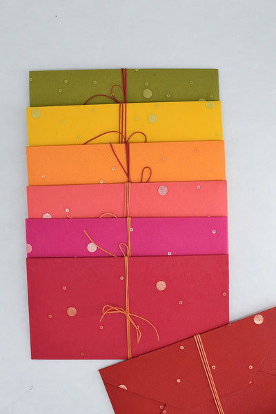organza Fabric Gift Envelope Set of 4 Online