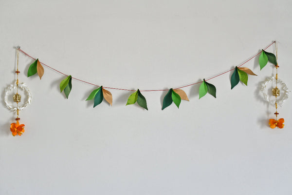 Leaf Cluster String, Set of 2