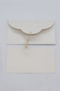 Bookprint Scroll Gift Envelope with Cards, Set of 4, 8x4 each