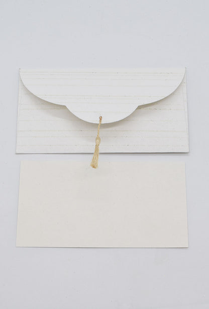 Glitter Lines Gift Envelope with Cards, Set of 4, 8x4 each