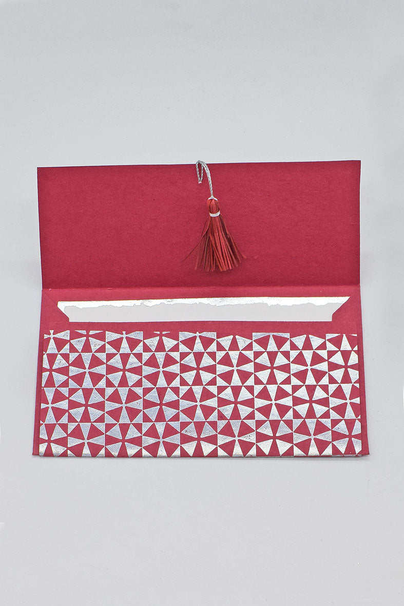 Geometric Hologram Handmade Paper Money Gift Envelope with Card Online