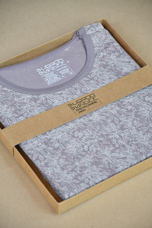 Rosewood Folk Birds Tonal Unisex T-Shirt