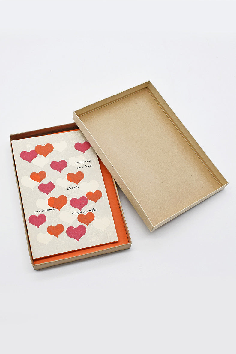 Many Hearts Love Exchange Concertina Valentine's Day Cards Online
