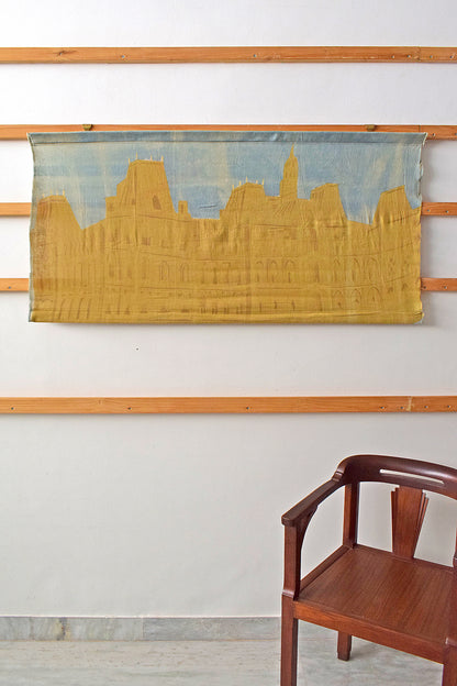 Louvre Natural Dye Painting Wall Art Hanging Online
