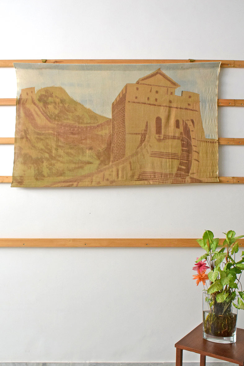 Great Wall Natural Dye Painting Wall Art Hanging Online
