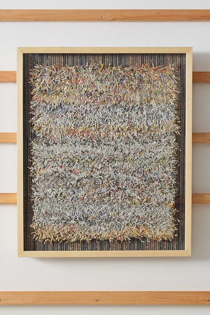 Paper Fringes Weave Framed Wall Art Hanging Online

