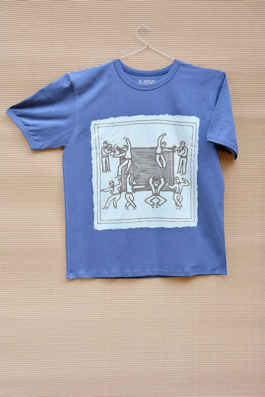 Making Moves in the Board Room, Folk Drawing Unisex T Shirt