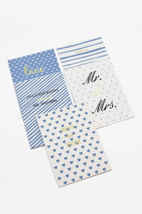 Wedding Theme Cards, 5 Designs, 5 Cards, A6 each, with envelopes