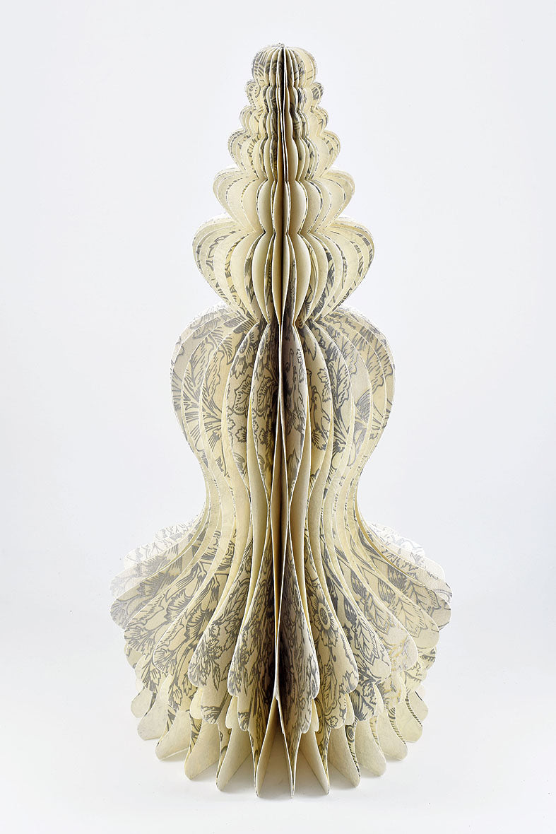 Spire Paper Concertina Tabletop Finial with magnet