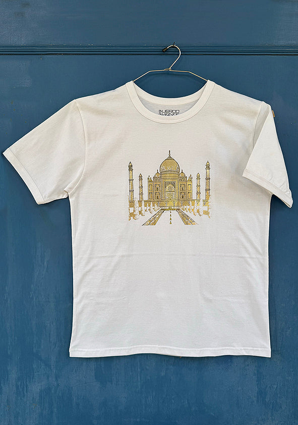 Taj Mahal Drawing, Cities & Places Unisex T-Shirt