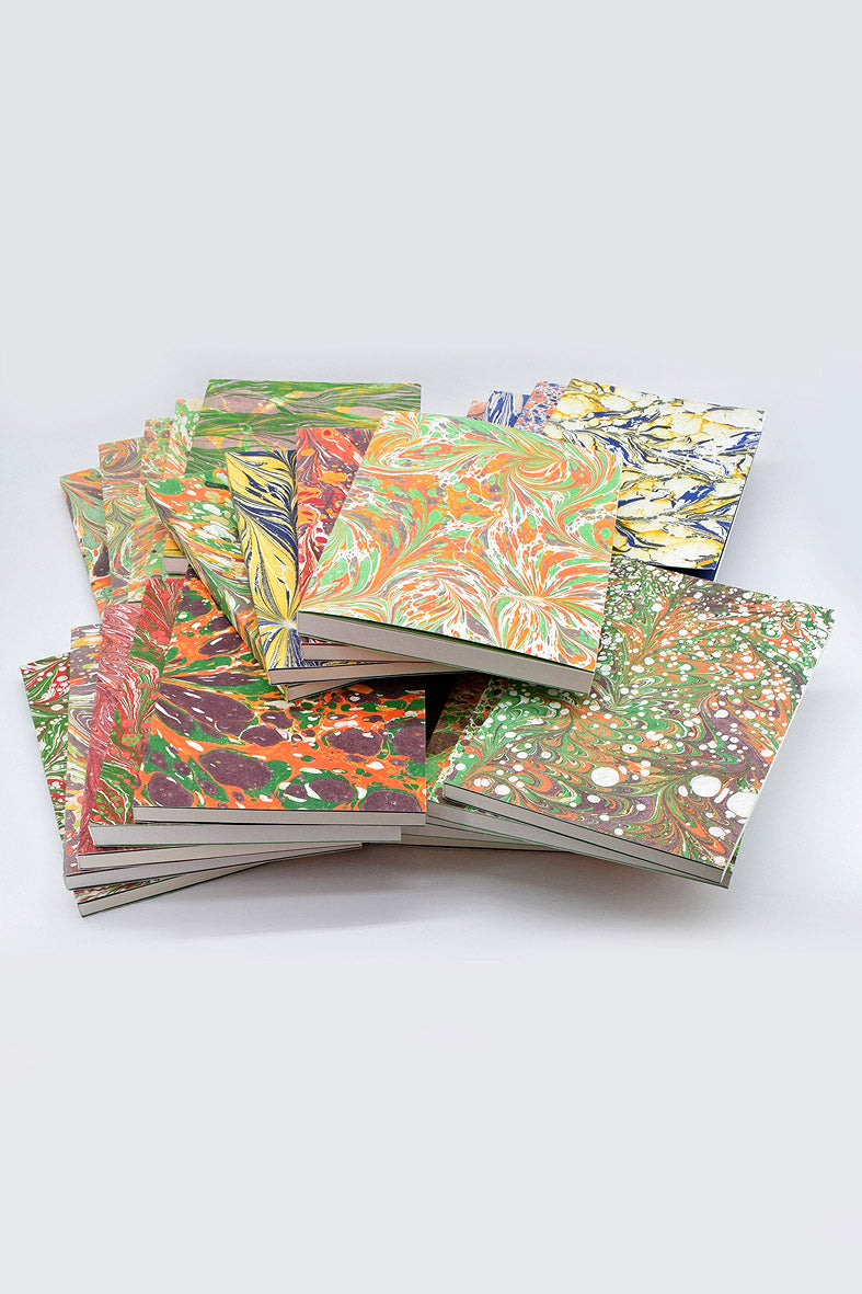 Marbling Cover Notebooks