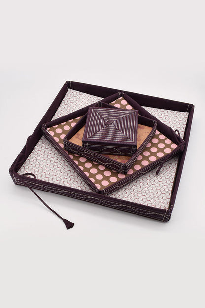 Origami & DIY Paper Desk Compendium Trays