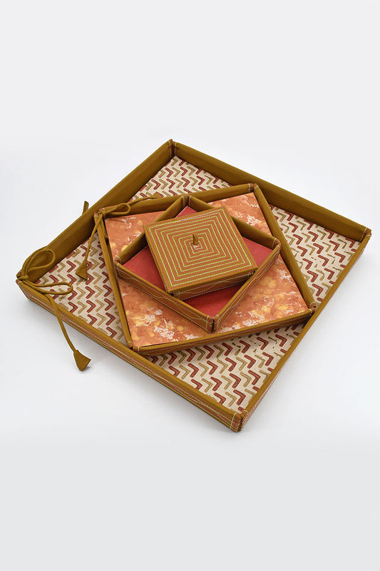 Origami & DIY Paper Desk Compendium Trays