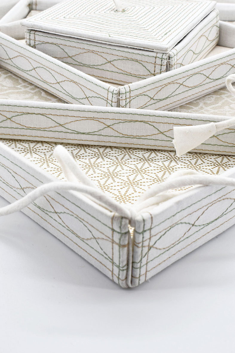 Origami & DIY Paper Desk Compendium Trays