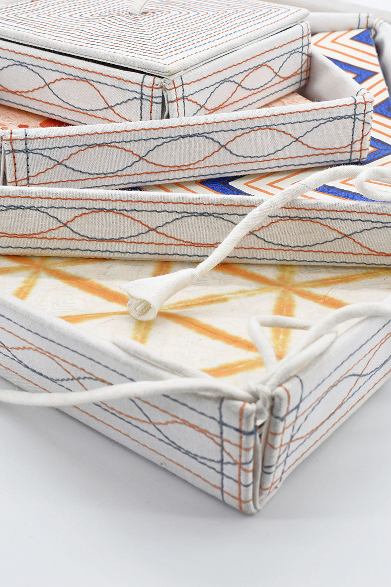 Origami & DIY Paper Desk Compendium Trays