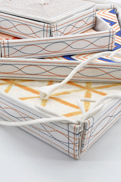 Origami & DIY Paper Desk Compendium Trays