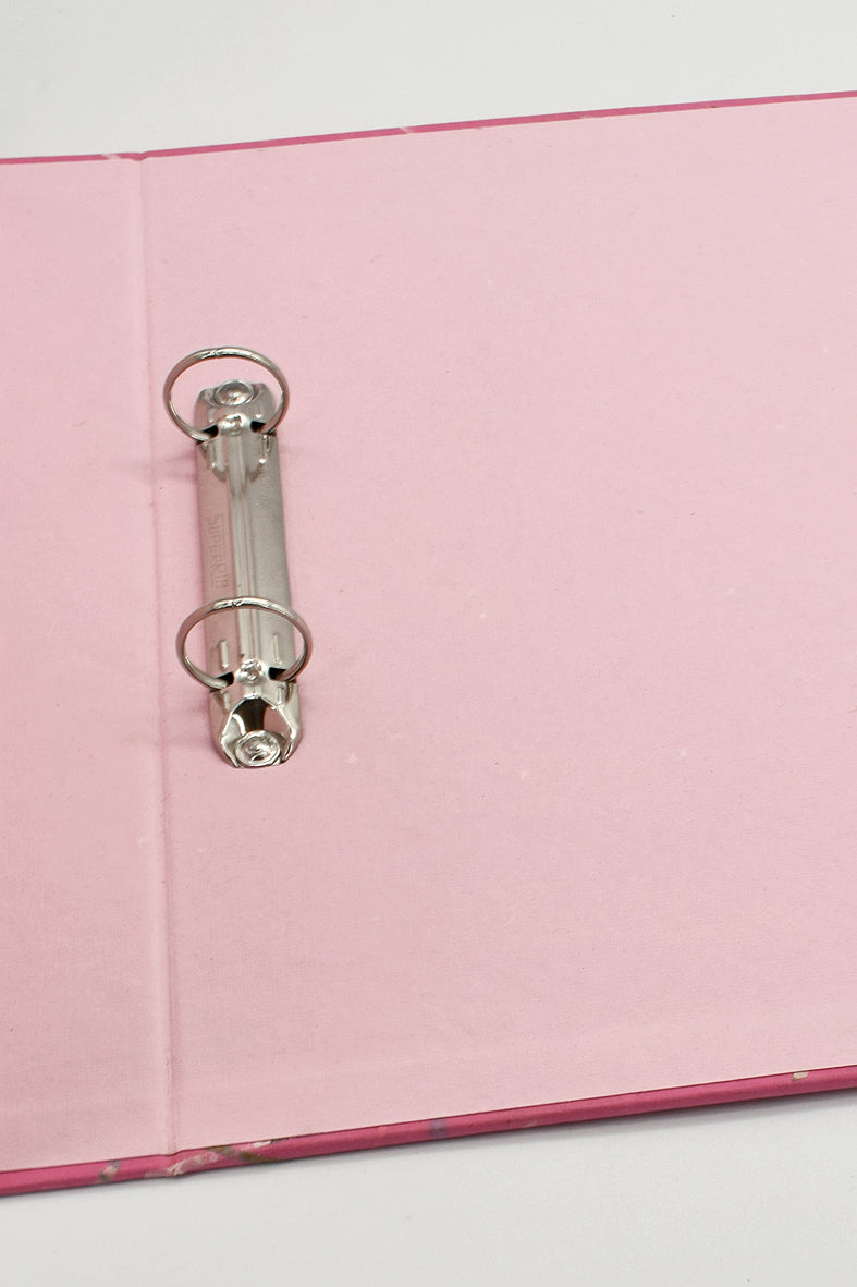 Home Office: A4  2 Ring File Folder clad in Handmade Paper 