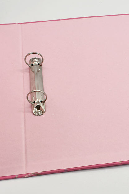 Home Office: A4  2 Ring File Folder clad in Handmade Paper 