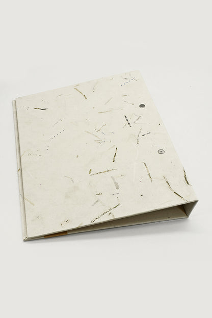Home Office: A4  2 Ring File Folder clad in Handmade Paper