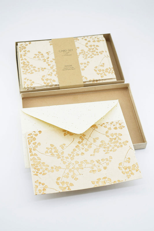 Card set compendium 12 cards with 12 Envelope