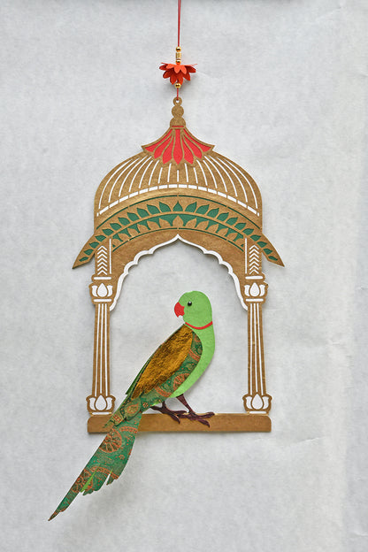 Mehrab Parrot Ornamental Hanging