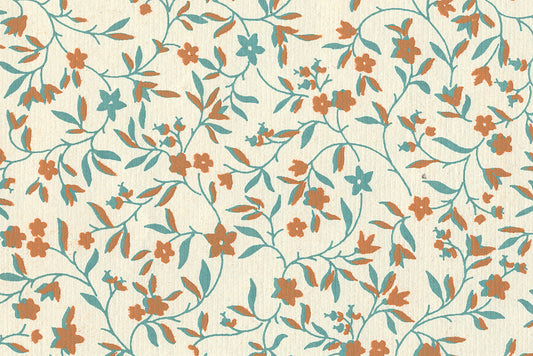 Flower Vine Ditsy Handmade Paper 