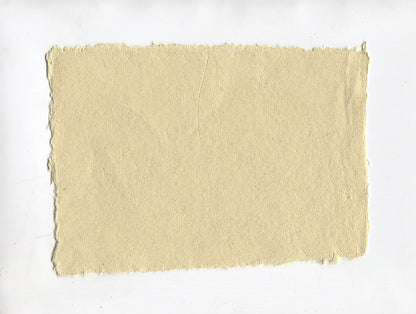 Sulphur Deckle Edged Cotton Rag Handmade Paper Online
