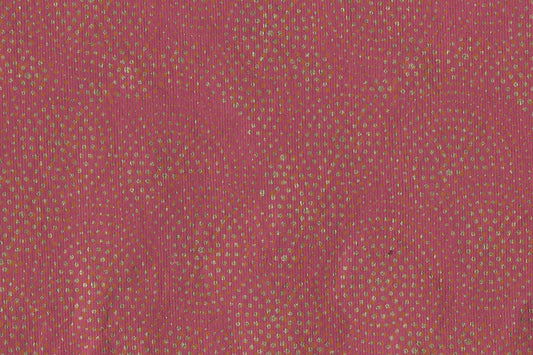 Concentric: Yellow Gold on Dark Pink Handmade Paper ~100gsm Set of 5 50x70cm each