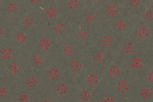 Stars Red Glitter On Off Black Natural Handmade Paper Gift Wrap Online