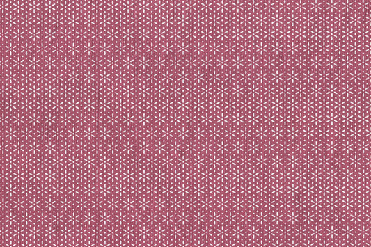 Snow Grid Print Cotton Rag Handmade Paper